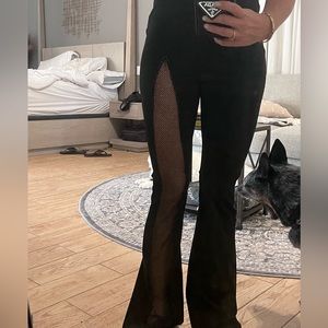 Black Flared pants